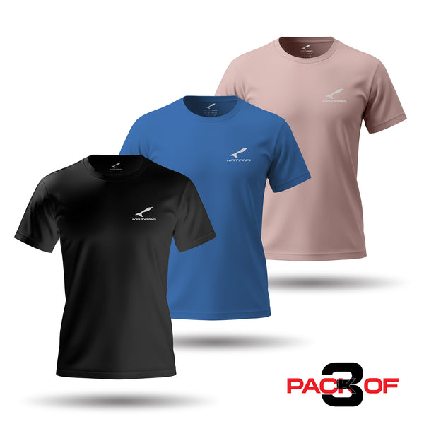 4-Way Basics Badminton T-Shirts (Model 2) (Pack of 3)