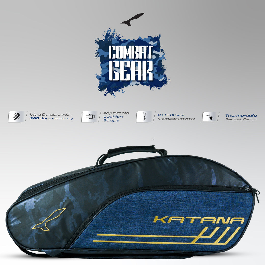 Combat Gear Badminton Kitbag (Blue)