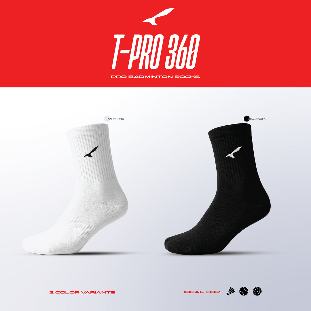 T-PRO 360 (Pro Badminton Socks)