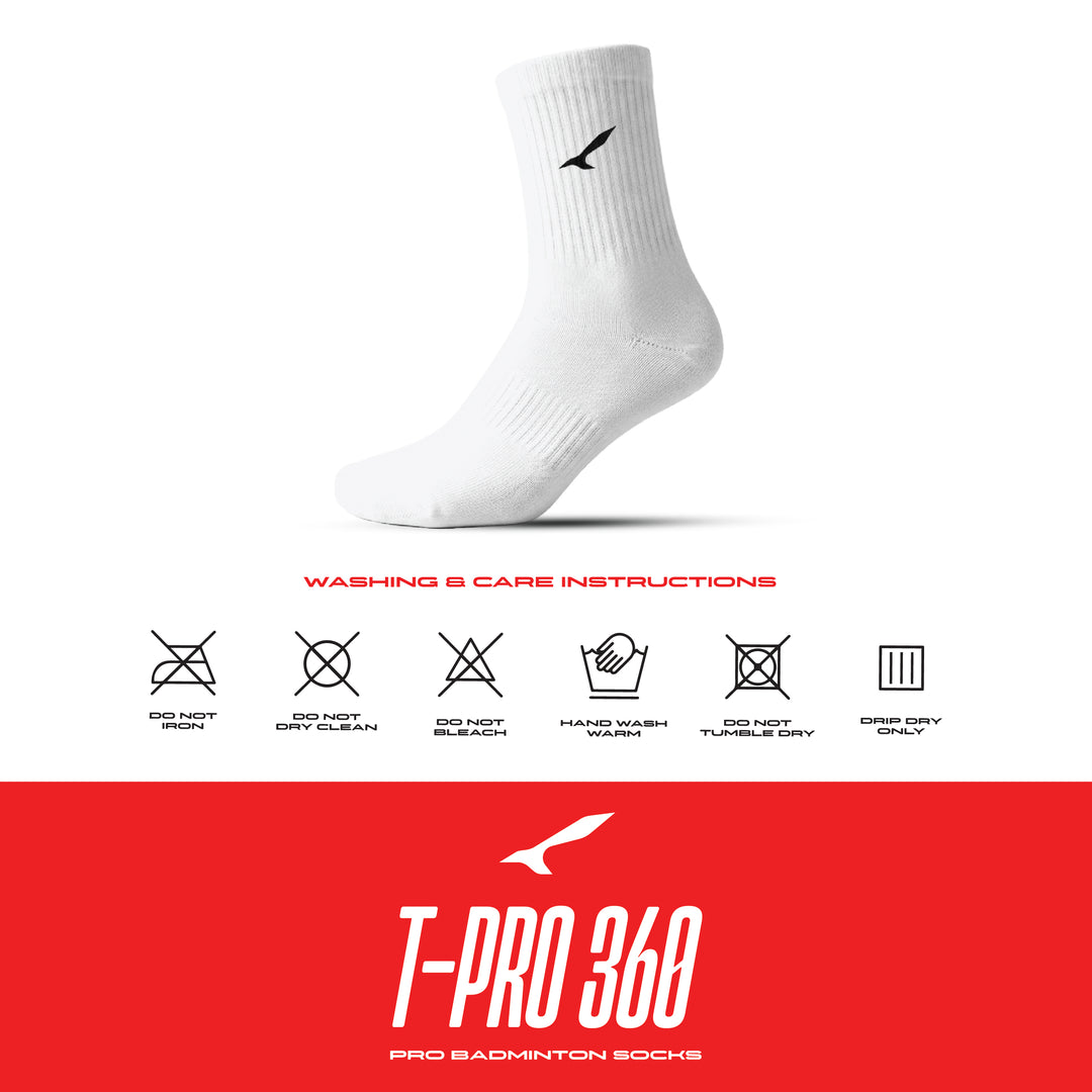 T-PRO 360 (Pro Badminton Socks)