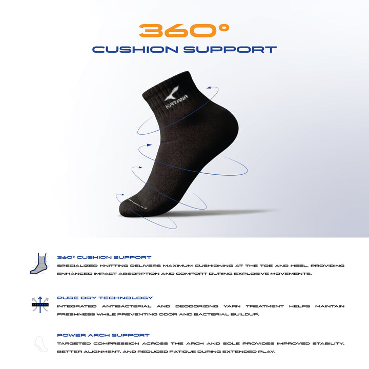 Z-Cloud 360 (Pro Badminton Socks)