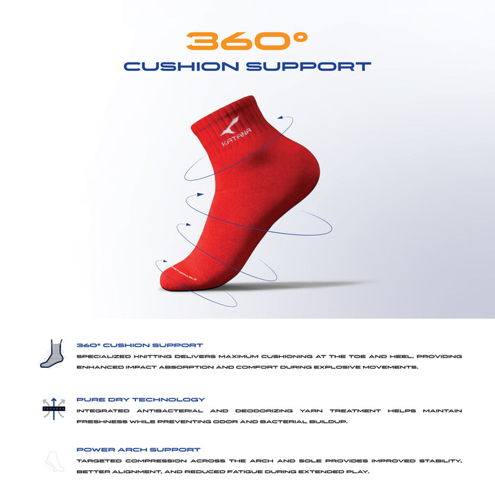 Z-Cloud 360 (Pro Badminton Socks)