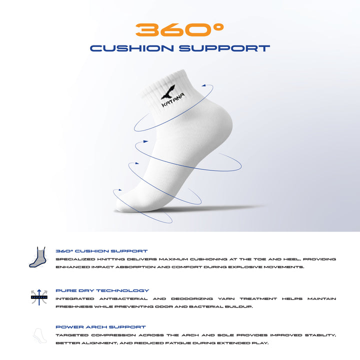 Z-Cloud 360 (Pro Badminton Socks)