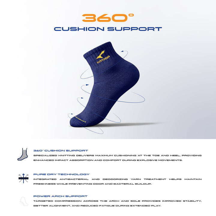 Z-Cloud 360 (Pro Badminton Socks)